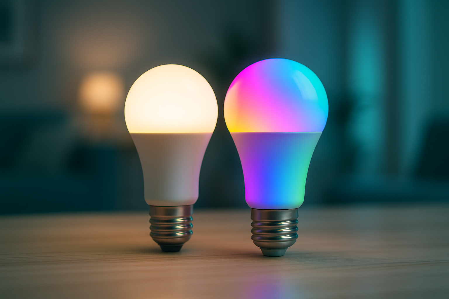 Philips Hue vs WiZ smart bulbs